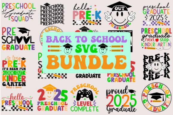 A Designer’s Take on the Preschool Graduate 2025 SVG Bundle