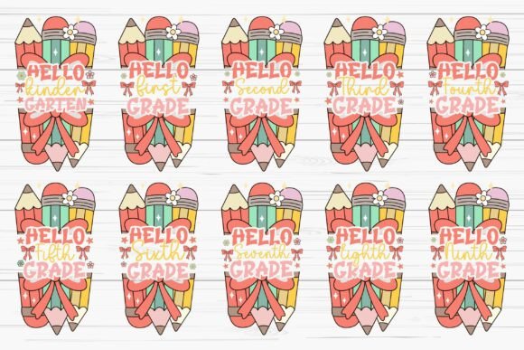 An Embroidered Review of the Adorable School Clipart Pack