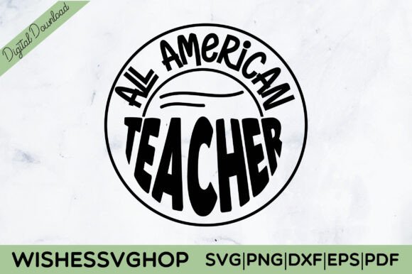 An Embroidery Designer's Take on the All American Teacher Design