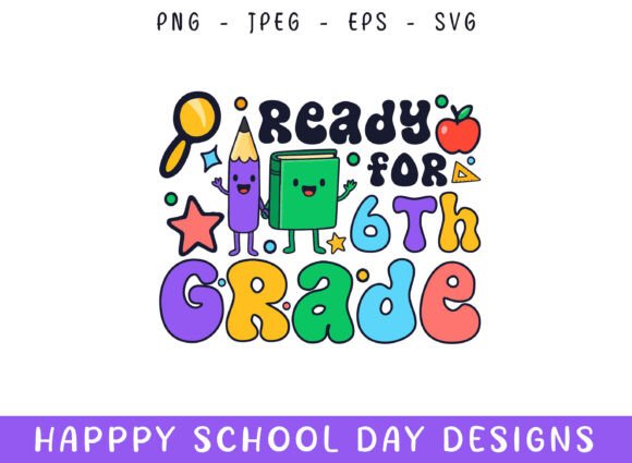 Ready Sixth Grade Kindergarten School Embroidery Design Review