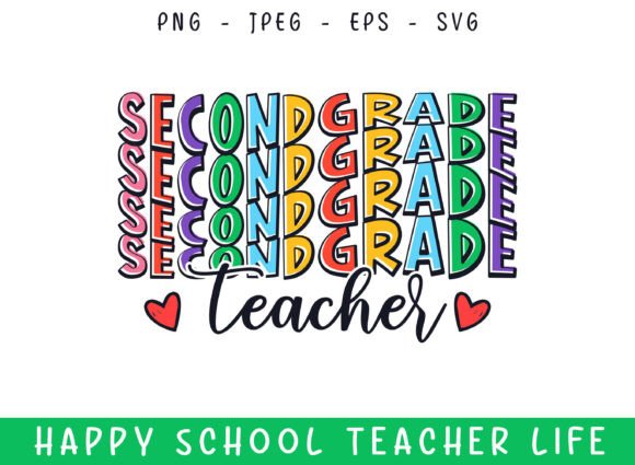 Reviewing the Second Grade Teacher Life Embroidery Design